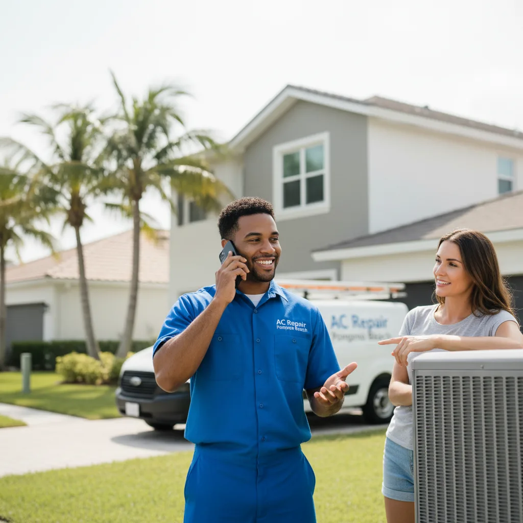 AC Repair Pompano Beach customer support in New Smyrna Beach